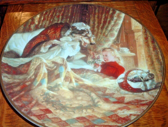 LITTLE RED RIDING HOOD Knowles Plate Scott Gustafson # 12047A