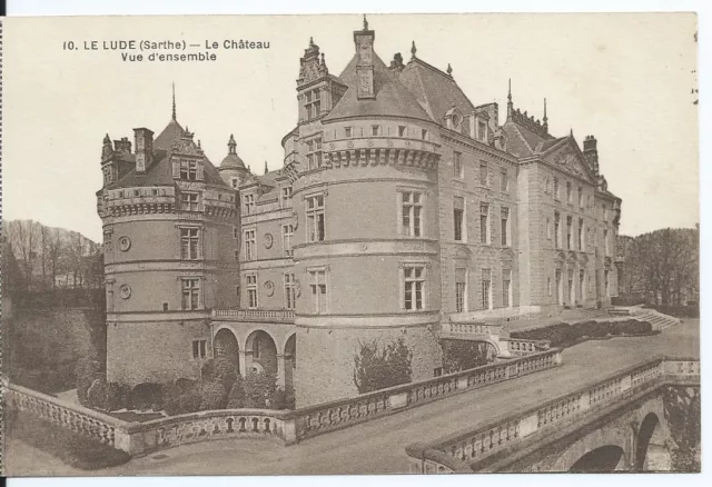 CPA-72- Carte postale - LE LUDE - Le Château