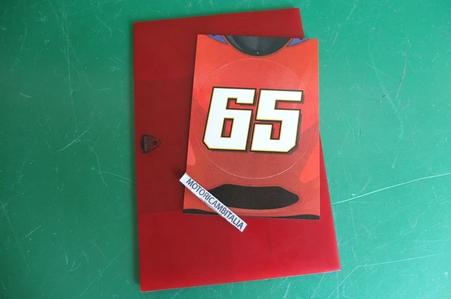 Per Ducati Corse Capirossi Moto Gp 2006 Depliant Cartolina Card Per Ducati Corse Capirossi Moto Gp 2006 Depliant Cartolina Card