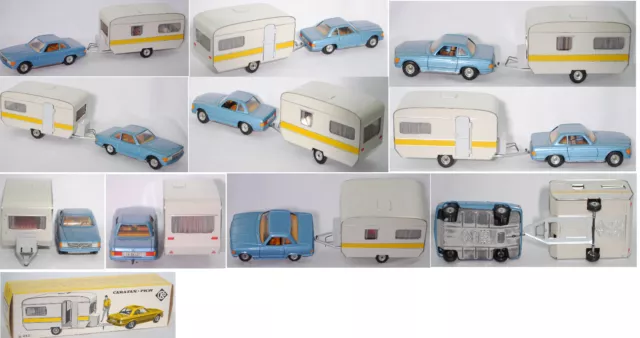 CKO Kellermann 443/40 Eriba Nova-Caravan und Mercedes-Benz 350 SL