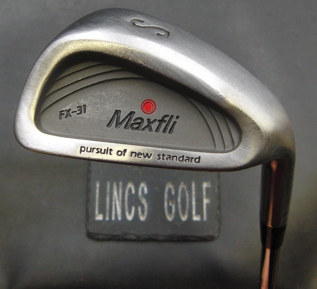 Maxfli FX-31 Sand Wedge Stiff Steel Shaft Dunlop Grip