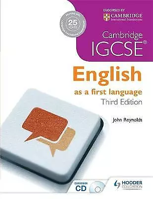 Reynolds, John : Cambridge IGCSE English First Language 3 FREE Shipping, Save £s