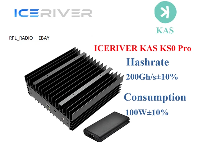 IceRiver KS0 Pro Miner 200 GH 100 W COMME NEUF