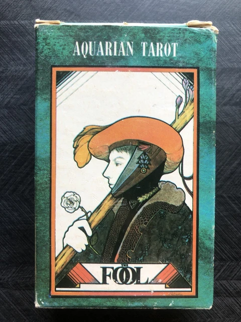 VINTAGE AQUARIAN TAROT Card Deck Entitled The Fool 1970 Complete