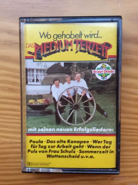 MC Medium Terzett wo gehobelt wird Cassette das Heimat 1981 pk no LP cd