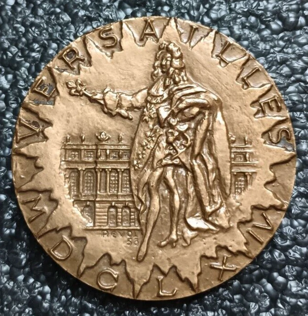 Médaille Rare Louis XIV 1652 - Bataille De Barcelone, Retour Du Roi à Paris, Qualité UNC