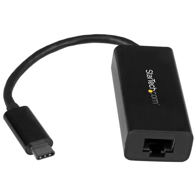 StarTech USB-C to Gigabit Ethernet Adapter Thunderbolt 3 Port Compatible Network