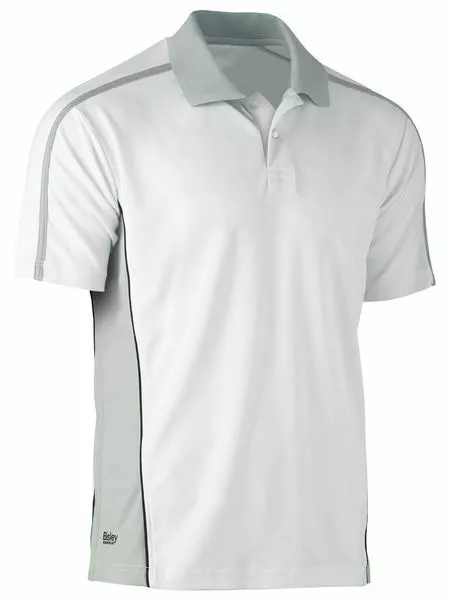 Bisley Workwear Painter's Contrast Polo Shirt - Short Sleeve (BK1423)