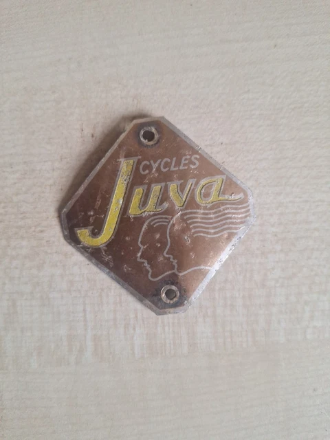 Ancienne Plaque de Vélo Cycles moto RACING PARIS
