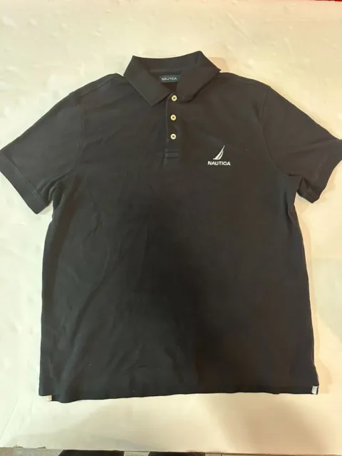 Man's Clothing Nautica Navtech Sustainably Crafted Classic Fit Chest-Stripe  Polo