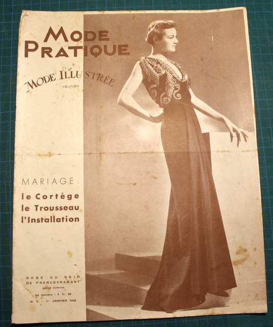 Magazine La Mode Pratique - N°11 - 1er Juin 1950 - France - Vintage