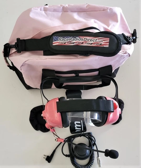 Racing Headset Pro Spotter Kit Motorola 2Pin Pro 50 Pink Carbon