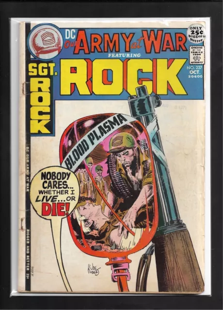 Our Army At War #237 (1971): 52 Page Giant! Bronze Age DC Comics War! VG/FN!