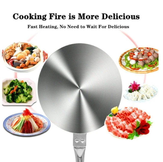 INDUCTION DISC HOB Converter Adapter Heat Diffuser Gas Electric Cooker