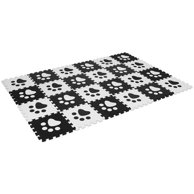 Puzzle Da Pavimento 24 Pezzi per Bambini Tappetino Pavimento in EVA Ecologico 30