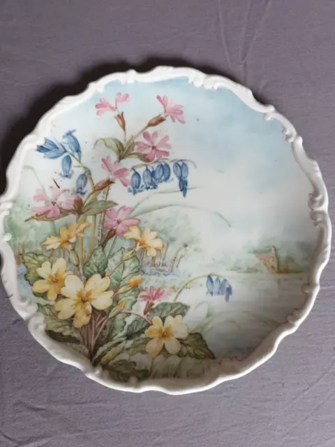 Royal Albert Plate - Flowers of the Hedgerow Collection - Primrose & Bluebell