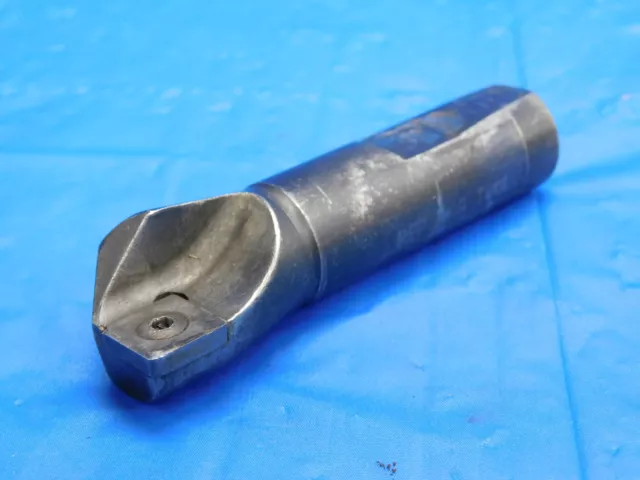 1" Dia. Single Flute Indexable End Mill 3/4 Shank 1/2" Square Inserts 1.0