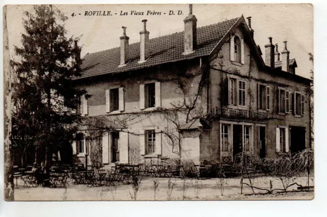 ROVILLE DEVANT BAYON - Meurthe et Moselle - CPA 54 - Restaurant les Vieux FRERES