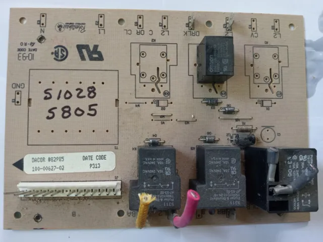 Decor Oven Relay Board    100-00627-02