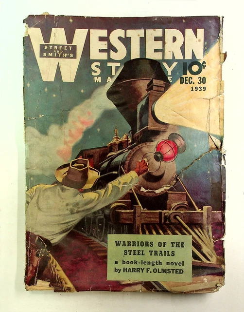 Western Story Magazine Pulp 1st Series Dec 30 1939 Vol. 179 #2 FR