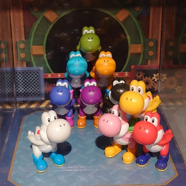 Super Mario Kumkum Puzzle KM-122 Yoshi &ndash; Figura In PVC, Collezionabile, 6 Cm