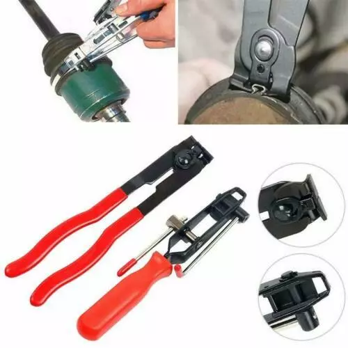 2pcs CV Joint Boot Clamp Pliers Set Car Banding Tools Set Kit Professional Tool