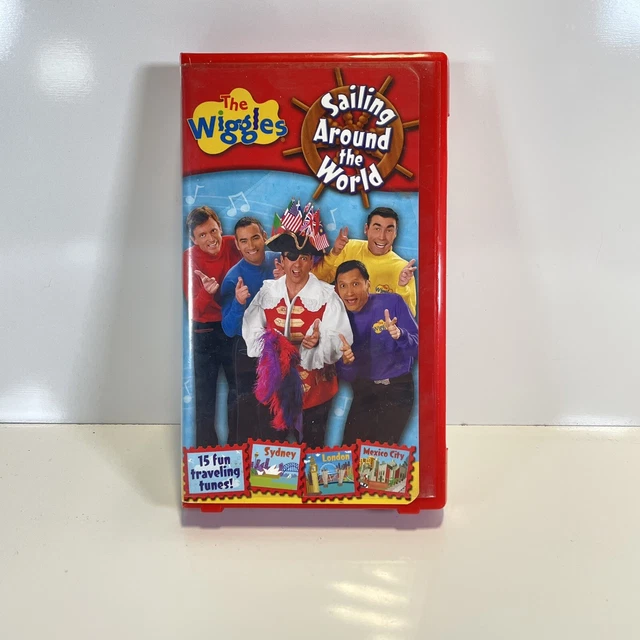 The Wiggles Sailing Around The World Vhs Video Tape C vrogue.co