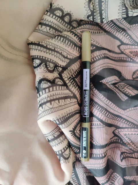 Maybelline Express Brow Satin Duo 2IN1 Eyebrow Pencil & Powder Dark Blonde