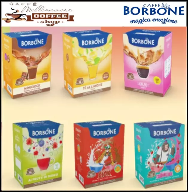 Caffè Borbone 192 Kapseln A Modo Mio Kit Mix Getränke Lösemittelhaltige Modell 2