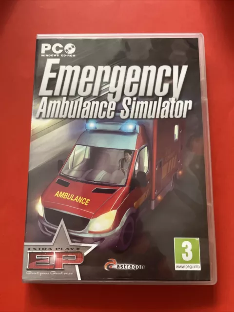 Emergency Ambulance Simulator Per Pc Gioco Disco Come Nuovo  Vedi Foto