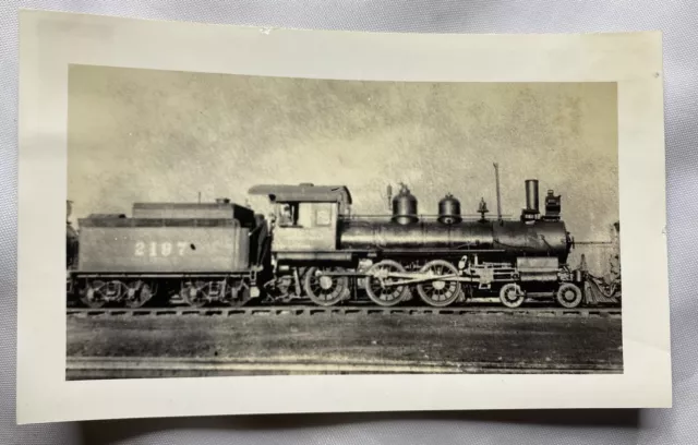 Vintage Photograph 1900’s Locomotive Train 2197 Southern Pacific Lines Portland