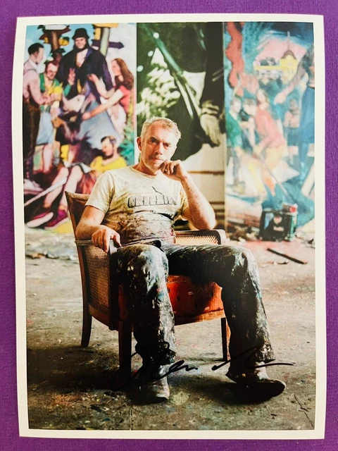 Neo Rauch 13x18 cm Signiertes Foto. Autogramm / Autograph