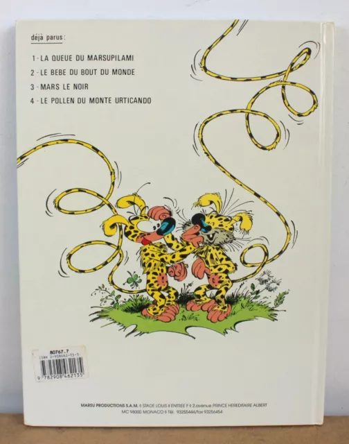 Baby prinz Franquin Batem Yann 1990 EO Marsupilami N°5 2