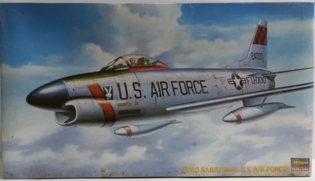 Hasegawa #51405 F-86D Sabre Dog U.s. Air Force 1/72 Scale. (New) Hm/Rb Hasegawa #51405 F-86D Sabre Dog U.s. Air Force 1/72 Scale. (New) Hm/Rb