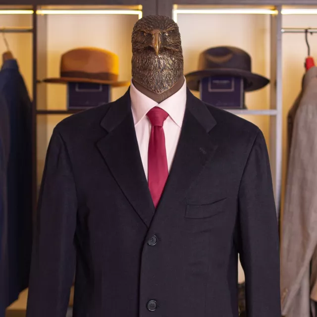 🔵 Great $6200 KITON Cashmere and VICUNA Overcoat Midnight Blue 40US/50IT 🔵 Great $6200 KITON Cashmere and VICUNA Overcoat Midnight Blue 40US/50IT