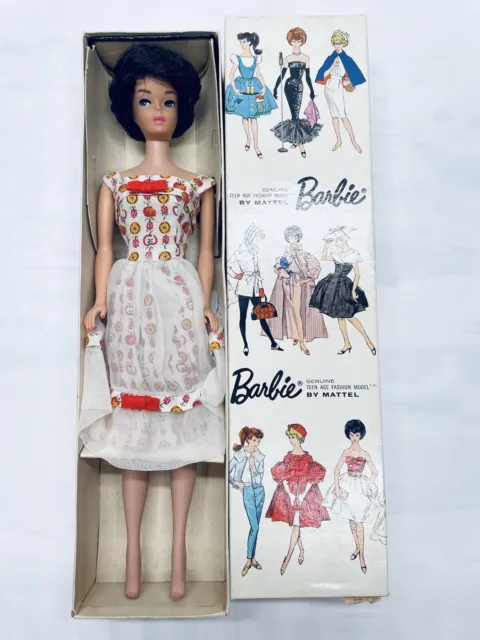 Vintage Barbie 1964,  Raven Bubblecut et #1600 Lunch Date Fabriqué en Japon