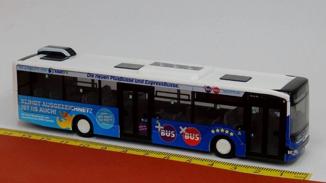RIETZE 76501 - 1/87 Man Lion ´S Ville 18 E VAG Nuremberg - Neuf EUR 43