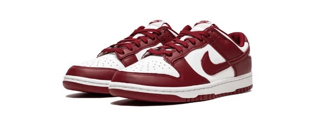 NIKE DUNK LOW RETRO EUR 44 Team Red/Team Red-White Equipe Rouge