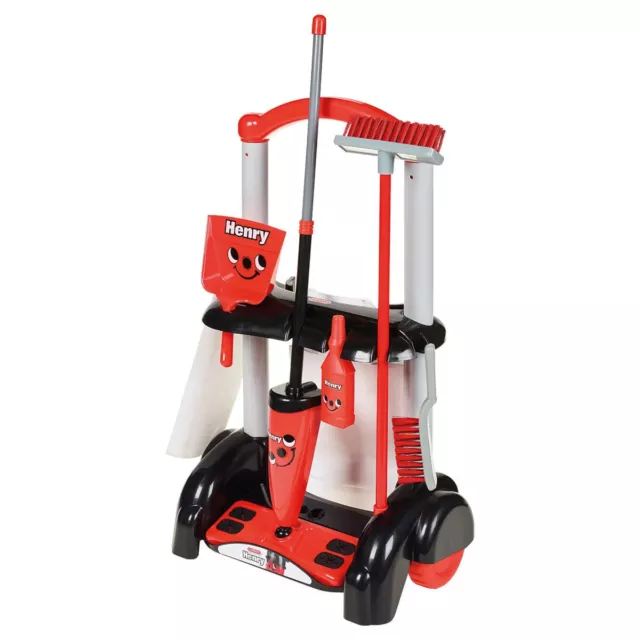 Casdon Henry Cleaning Trolley Henry Inspired Toy For Kids 3+yrs