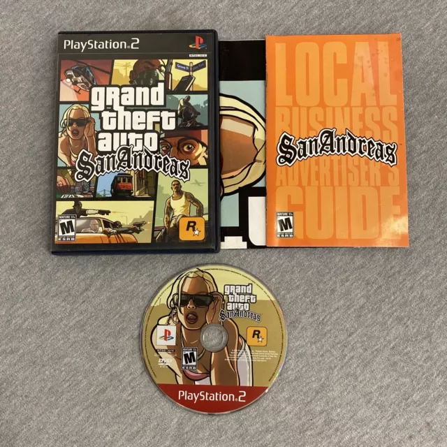 Grand Theft Auto: San Andreas (GTA) - PS2 (USADO) - Fenix GZ - 16