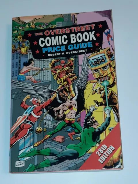 The Overstreet Comic Book Price Guide 28th Edition 1998 Good Condition JLA Cover