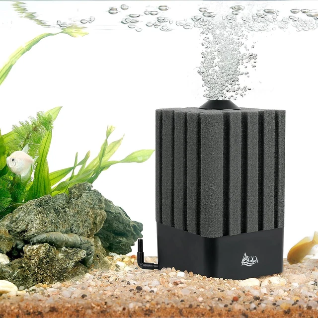 Submersible Aquarium Sponge Filter: Ultra Quiet Aeration and Bio Sponge Filter