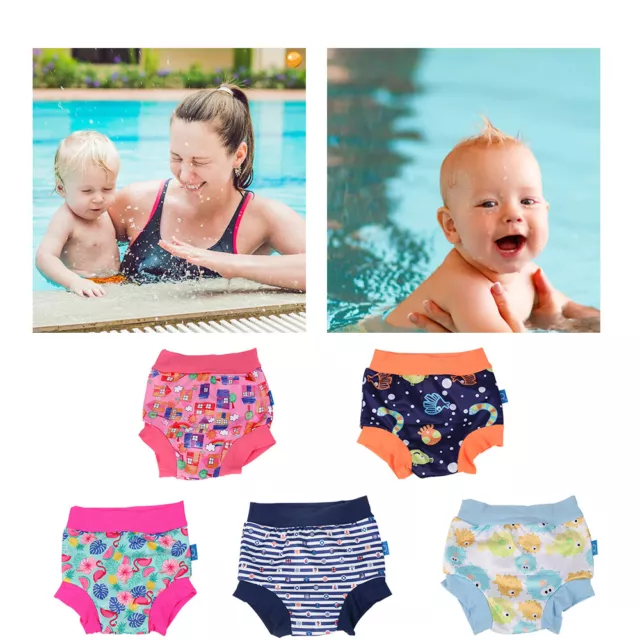 Splash About New Happy Nappy - Reusable Baby/Toddler Neoprene Swim Nappy UK