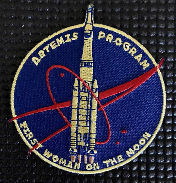 Nasa Artemis Programme 2024 Premier Femme Sur Lune - Astronaute Mission Patch -