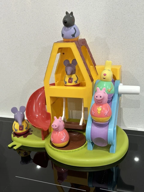 Peppa pig weebles grandma and grandpa shop house set