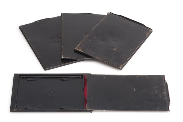 4x Various Metal Film Holder 3 7/8x5 3/8in Planfilmkas (1695489943)