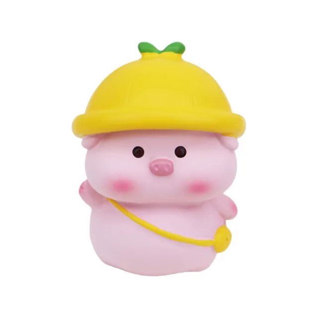 1/2/4PCS bag Kawaii Mini Resin Pig Cartoon Pigs Miniatures
