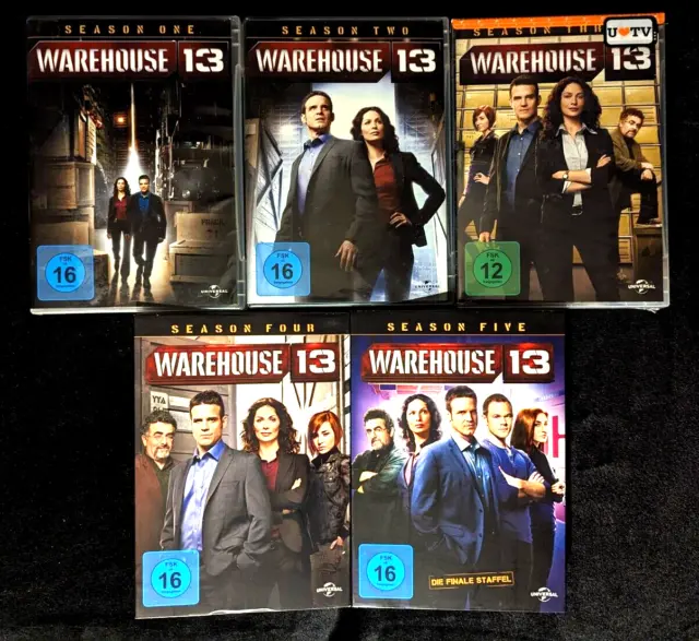 Warehouse 13 – Die komplette Serie als Staffelboxen auf DVD