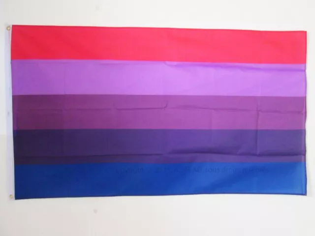 BANDERA ARCO IRIS TRANSGENERO ANTIGUO 150x90cm - BANDERA ARCOIRIS - RAINBOW 90 x