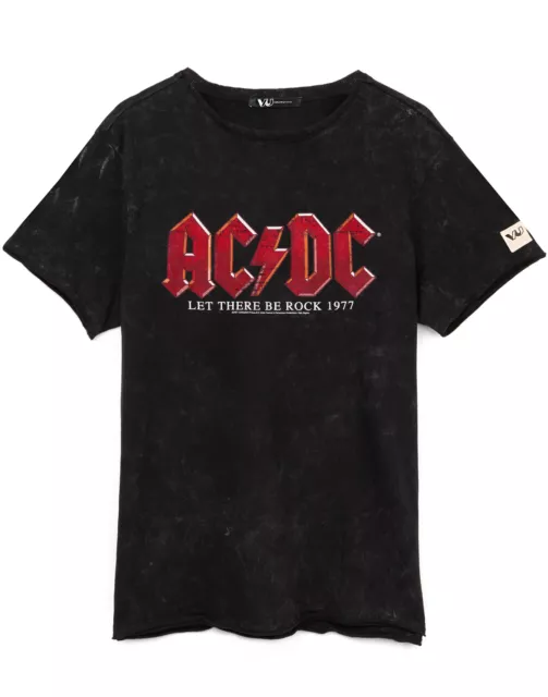 T-shirt AC / DC Unisexe Mens Femmes Laissez-vous y avoir un album de rocher